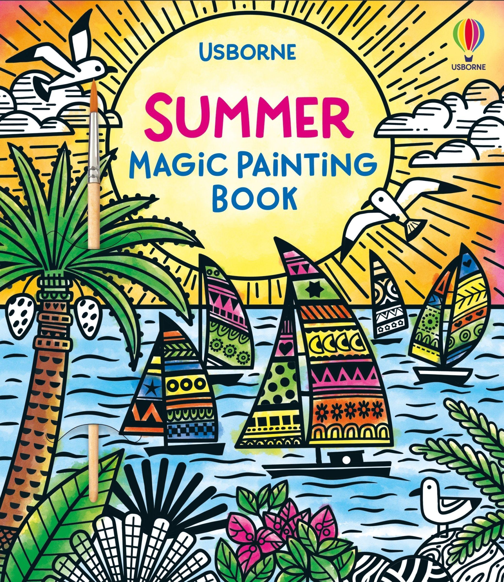 Vorderes Coverbild Summer Magic Painting Book