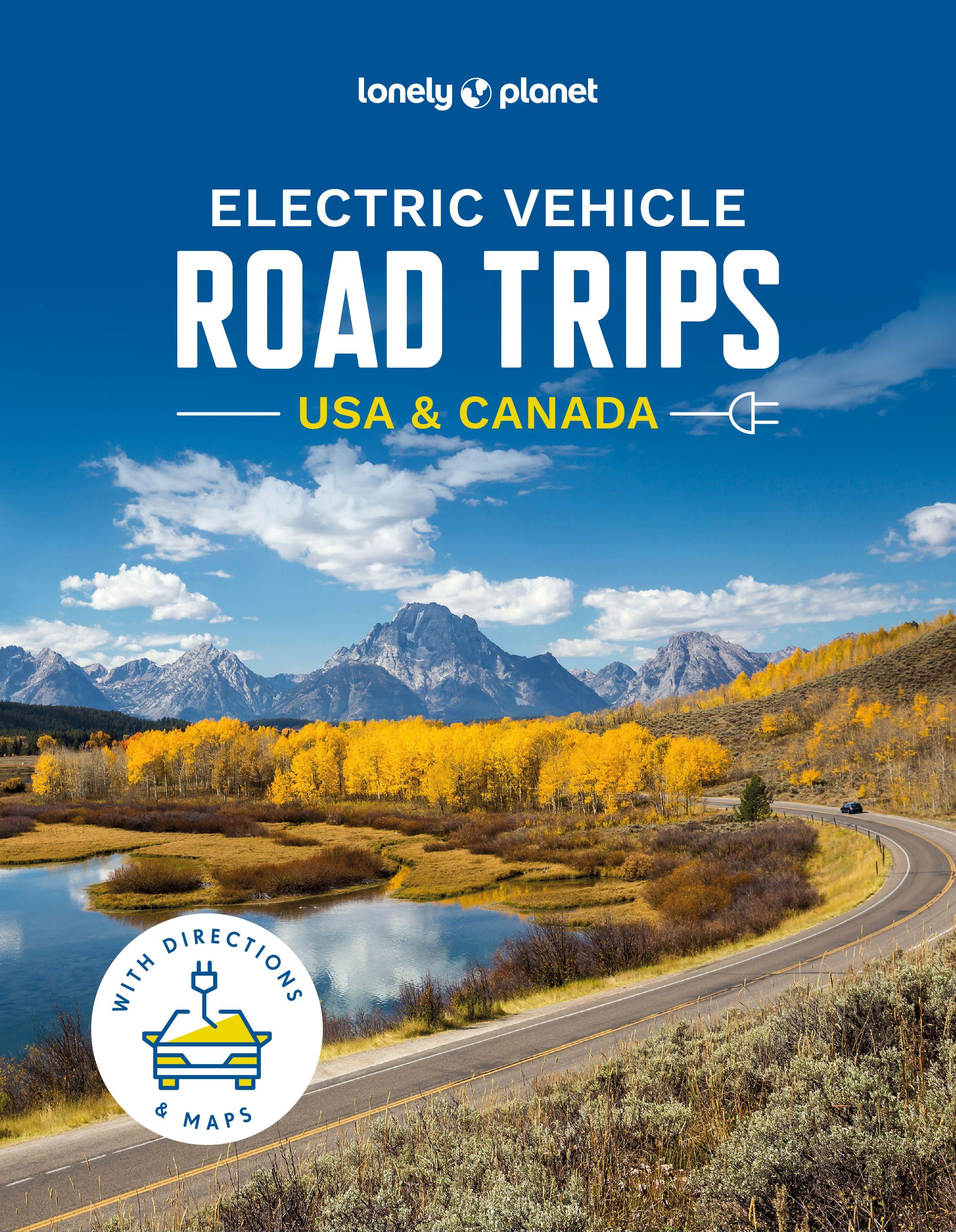 Vorderes Coverbild Lonely Planet Electric Vehicle Road Trips USA & Canada