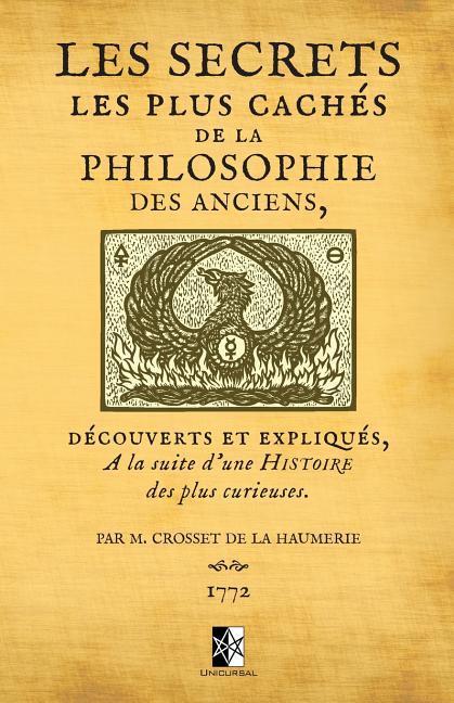 Vorderes Coverbild Les Secrets les plus cachés de la Philosophie des Anciens