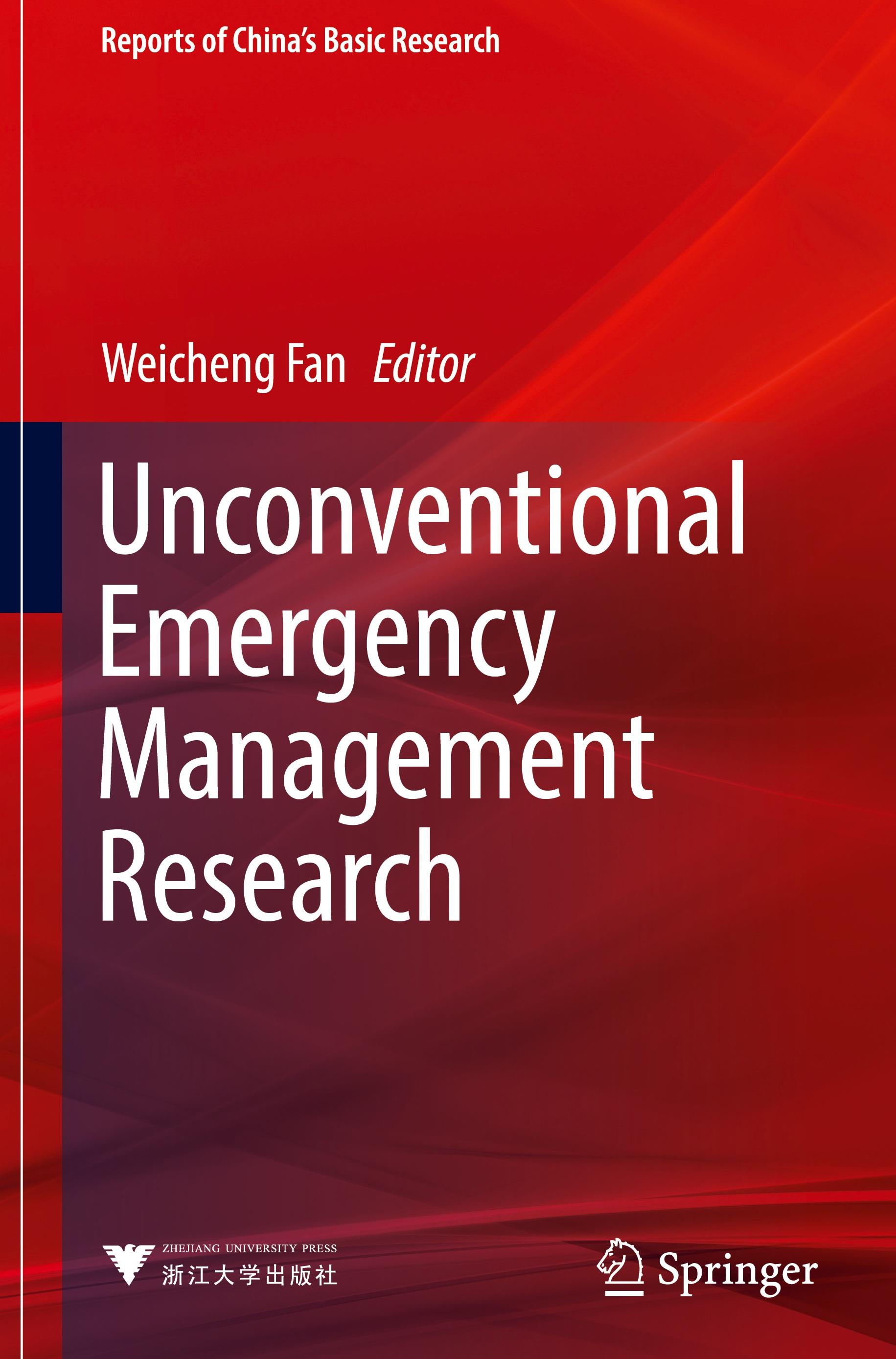 Vorderes Coverbild Unconventional Emergency Management Research