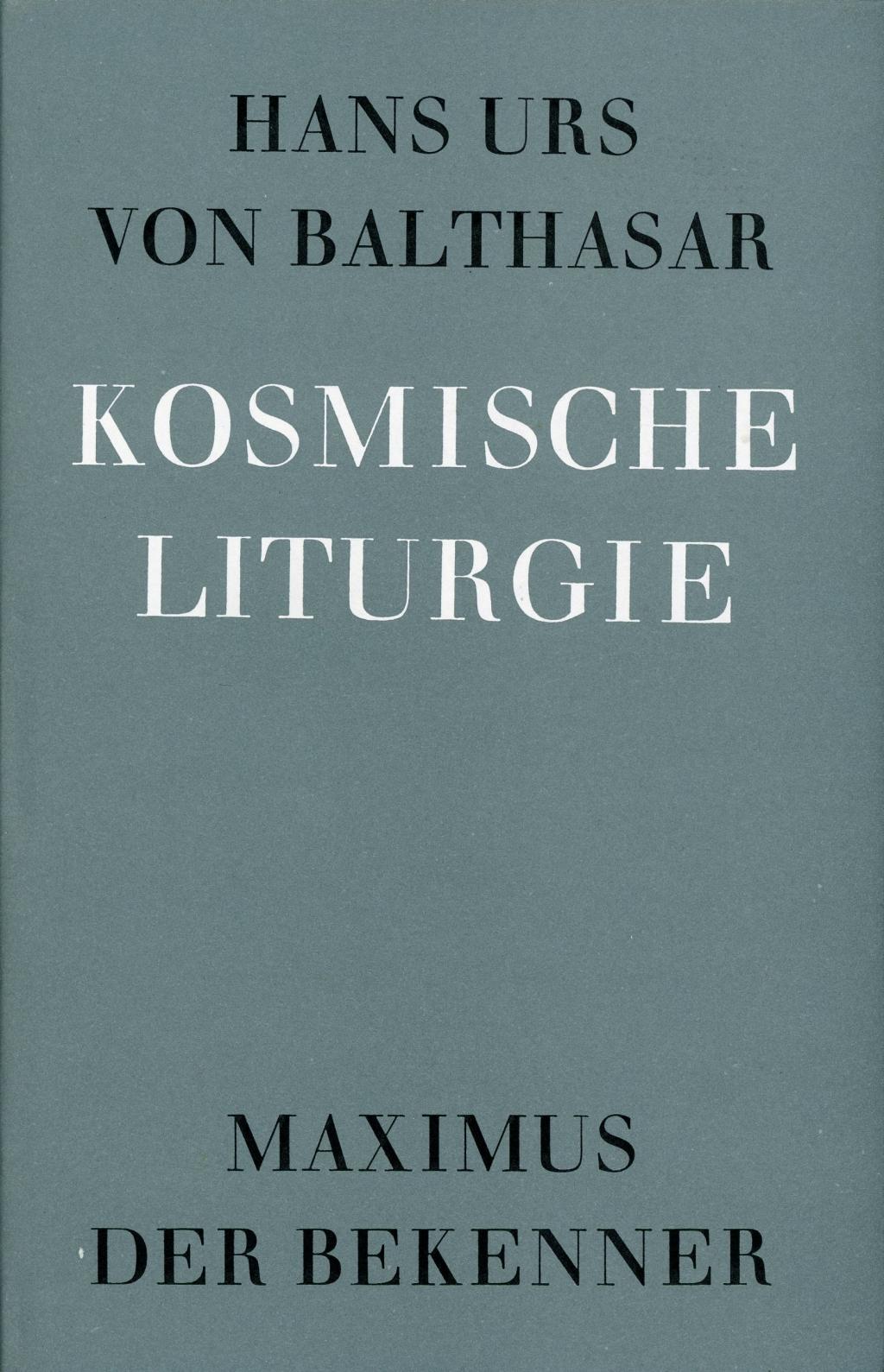 Vorderes Coverbild Kosmische Liturgie