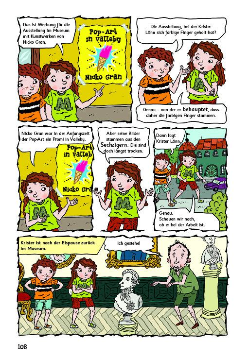 Beispielinhalt (Bild) Detektivbüro LasseMaja - Die Comics zur Detektivreihe