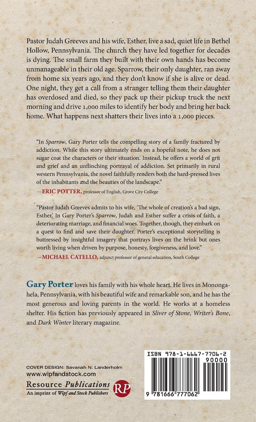 Rückseitencover Sparrow