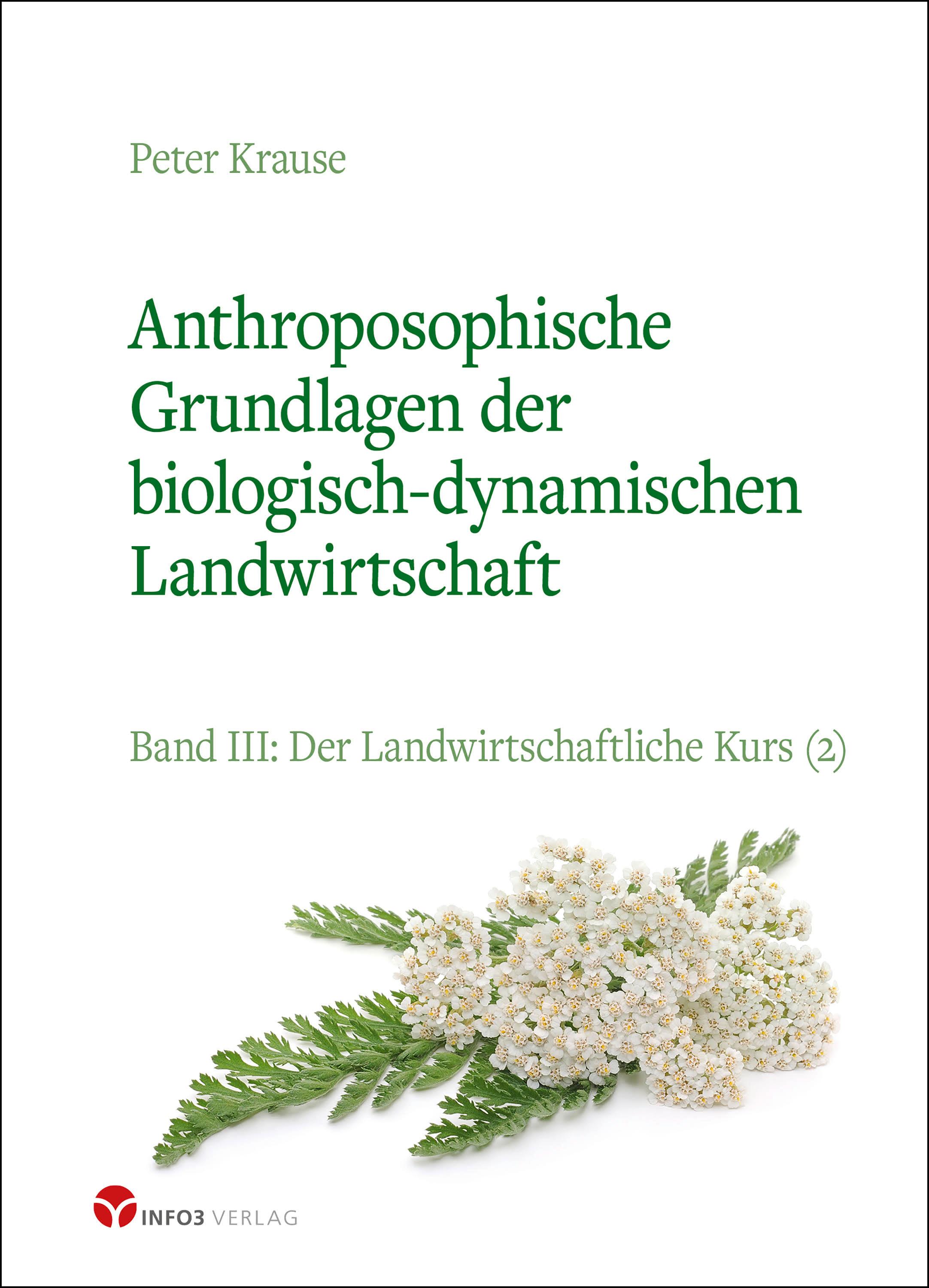 Vorderes Coverbild Anthroposophische Grundlagen der biologisch-dynamischen Landwirtschaft