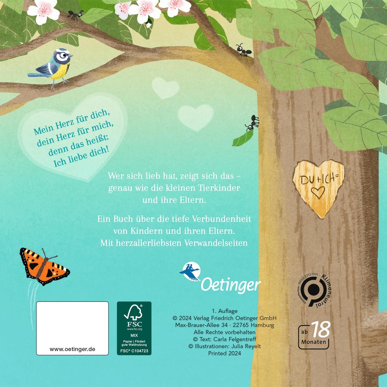 Rückseitencover Mein Herz für dich