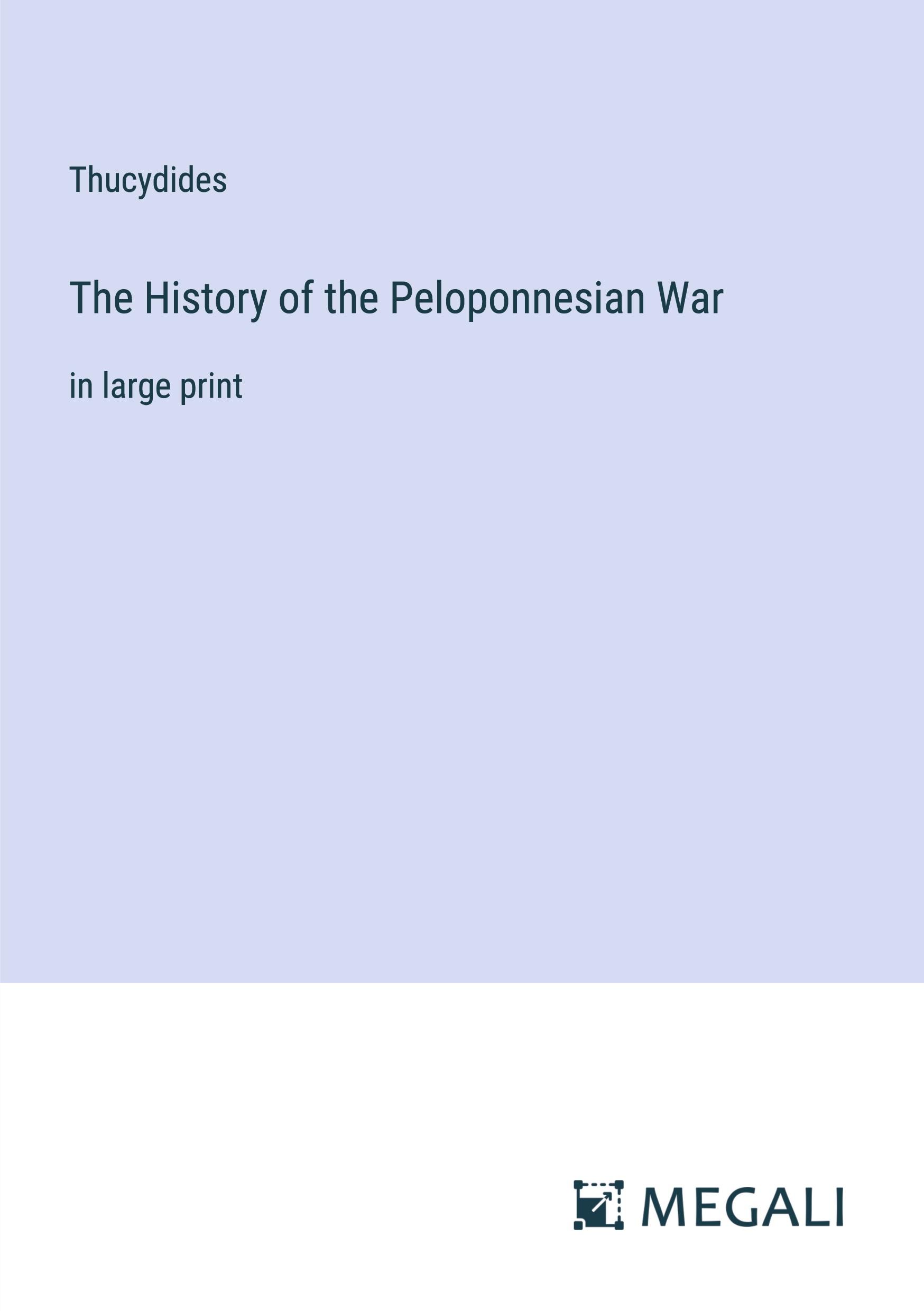 Vorderes Coverbild The History of the Peloponnesian War