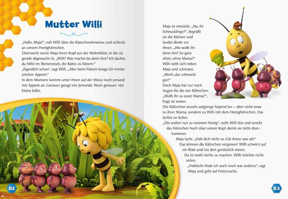 Beispielinhalt (Bild) Die Biene Maja - Die schönsten Minuten-Geschichten