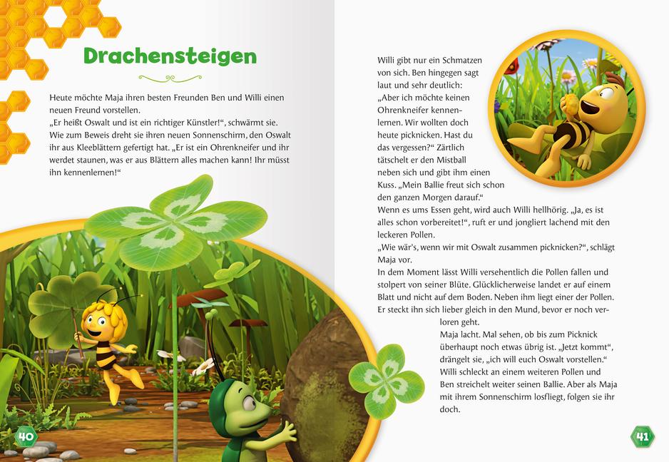 Beispielinhalt (Bild) Die Biene Maja - Die schönsten Minuten-Geschichten