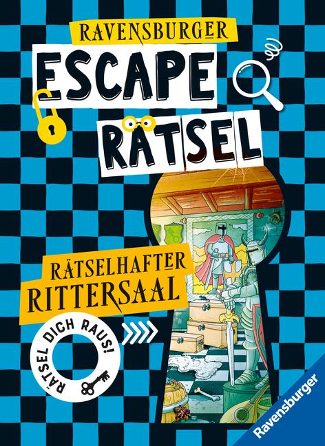 Vorderes Coverbild Ravensburger Escape Rätsel - Rätselhafter Rittersaal