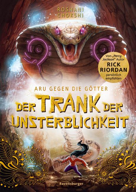Vorderes Coverbild Aru gegen die Götter, Band 5 - Der Trank der Unsterblichkeit