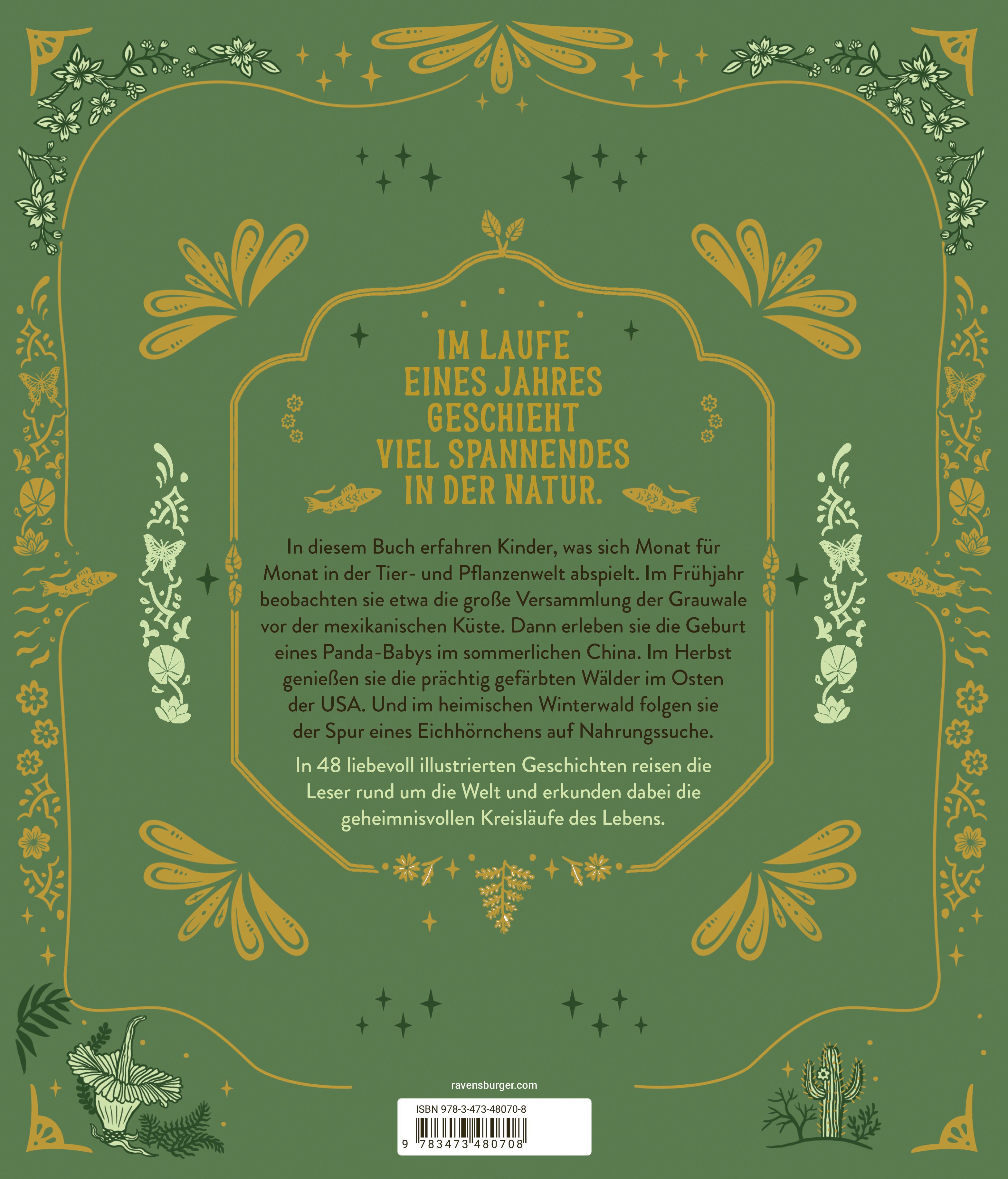 Rückseitencover Durch das Jahr mit der Natur