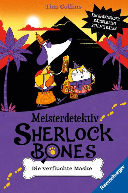 Vorderes Coverbild Meisterdetektiv Sherlock Bones, Band 2 - Die verfluchte Maske