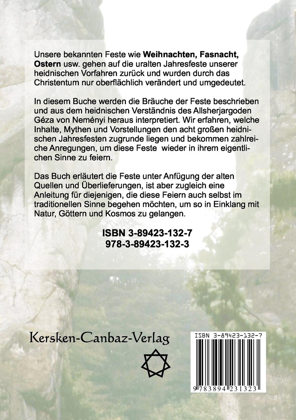 Rückseitencover Die Wurzeln von Weihnacht und Ostern