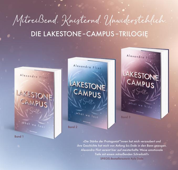 Beispielinhalt (Bild) Lakestone Campus of Seattle, Band 1 - What We Fear