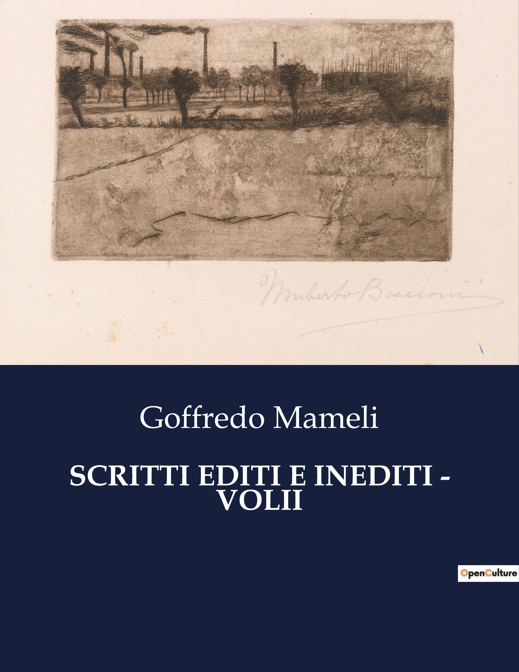 Vorderes Coverbild SCRITTI EDITI E INEDITI - VOLII