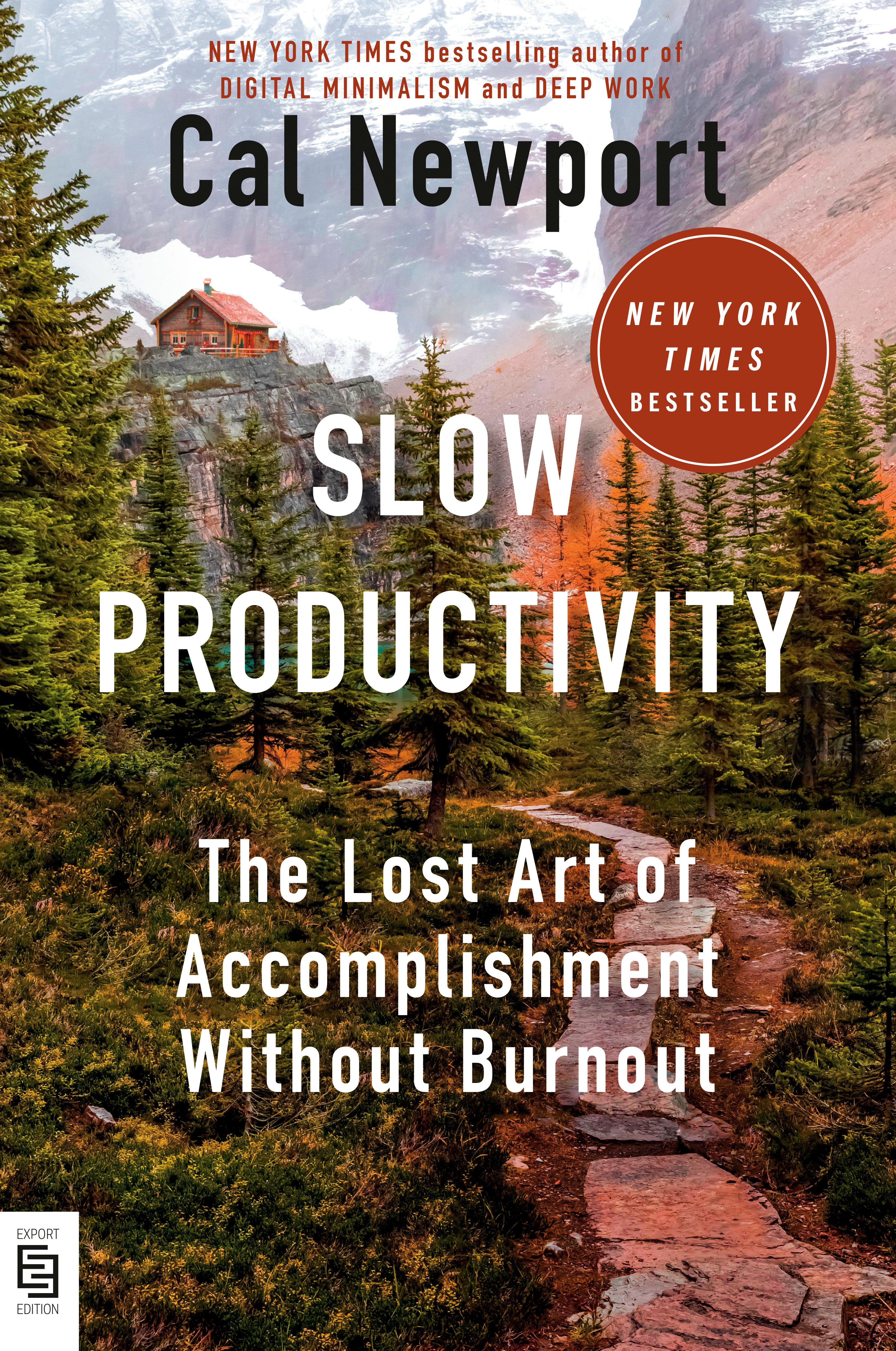 Vorderes Coverbild Slow Productivity