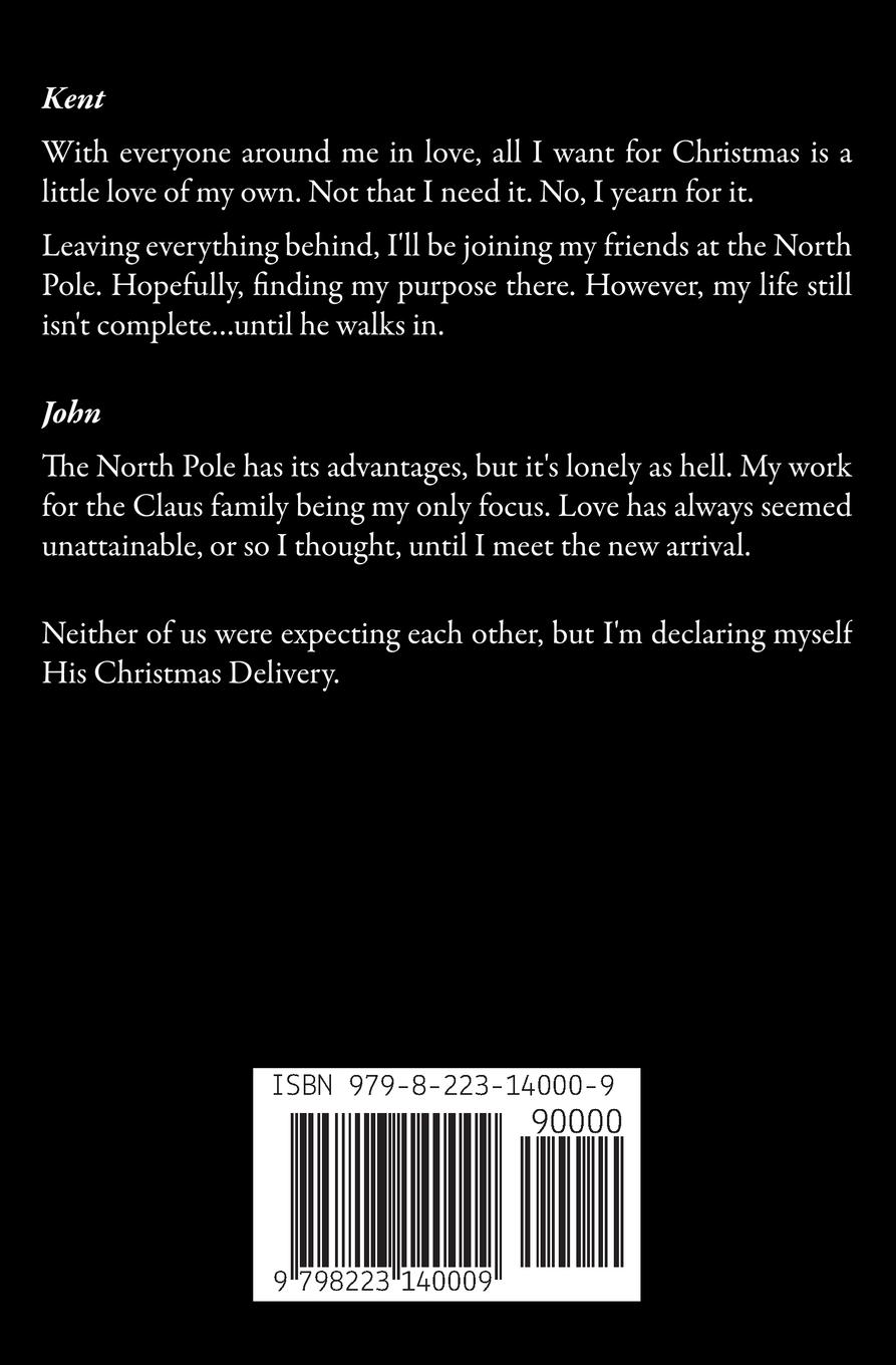 Rückseitencover His Christmas Delivery