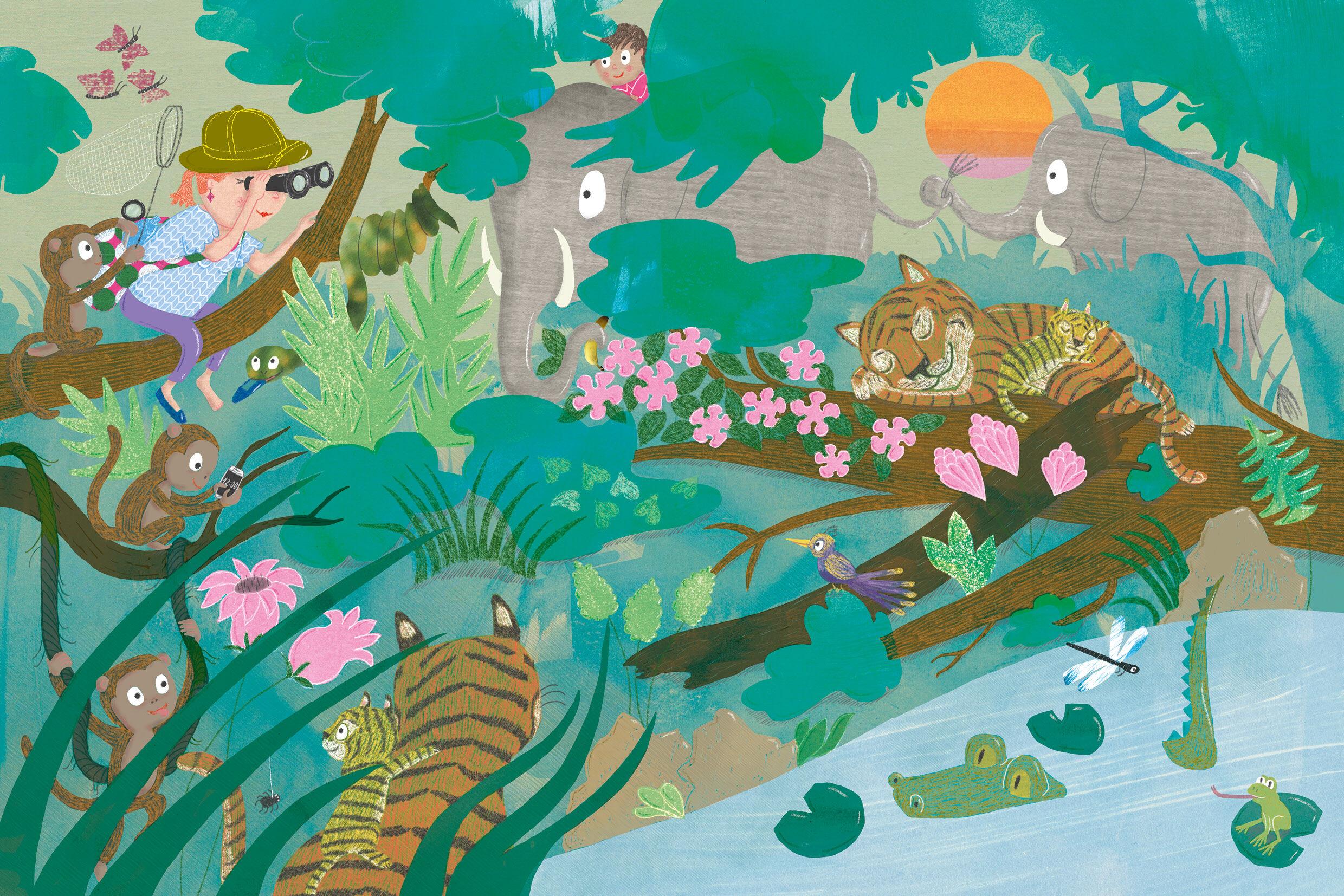 Beispielinhalt (Bild) Super-Mama