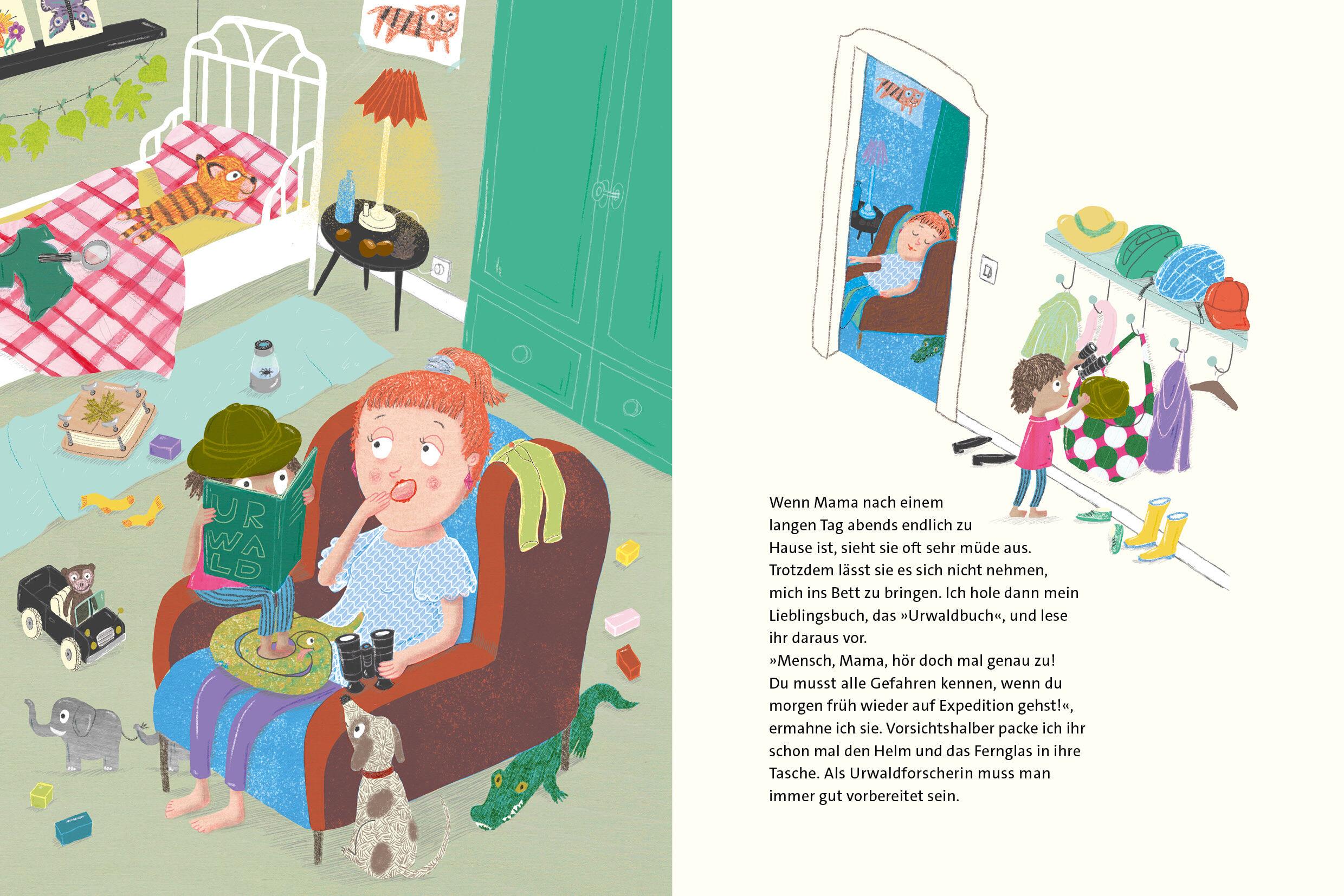 Beispielinhalt (Bild) Super-Mama