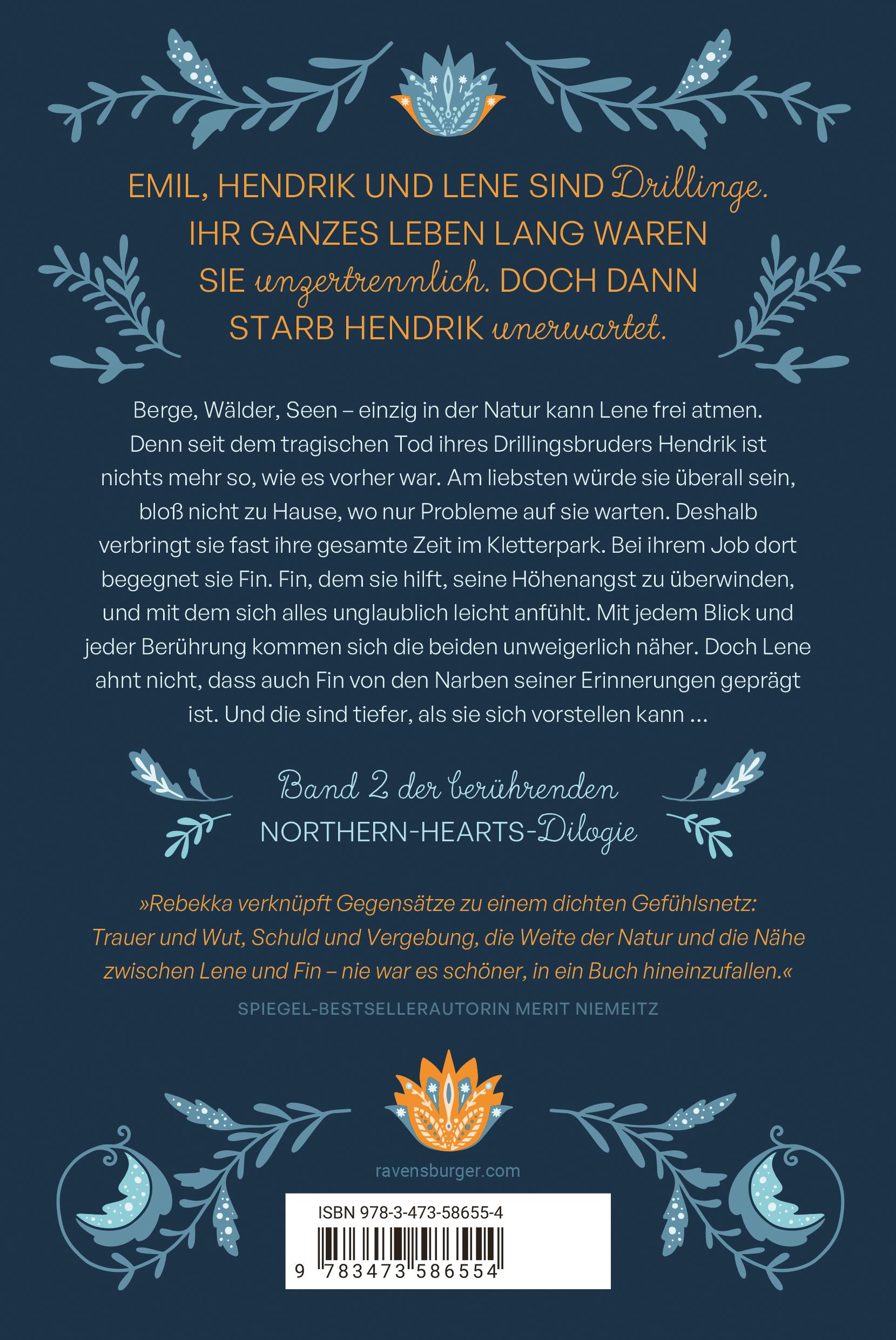 Rückseitencover Northern-Hearts-Reihe, Band 2 - Somebody to Hold.