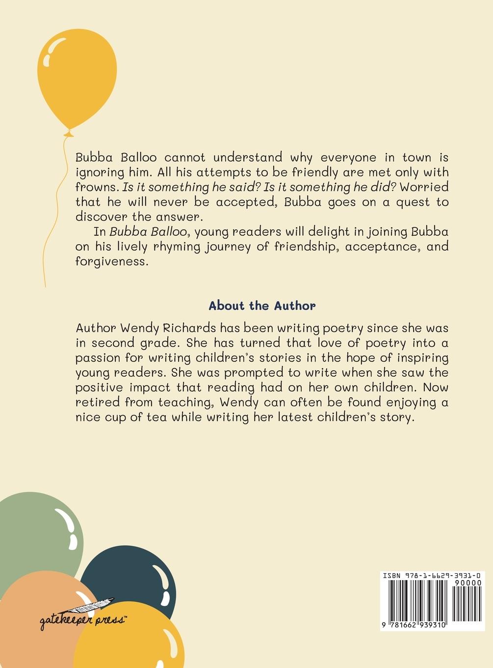 Rückseitencover Bubba Balloo