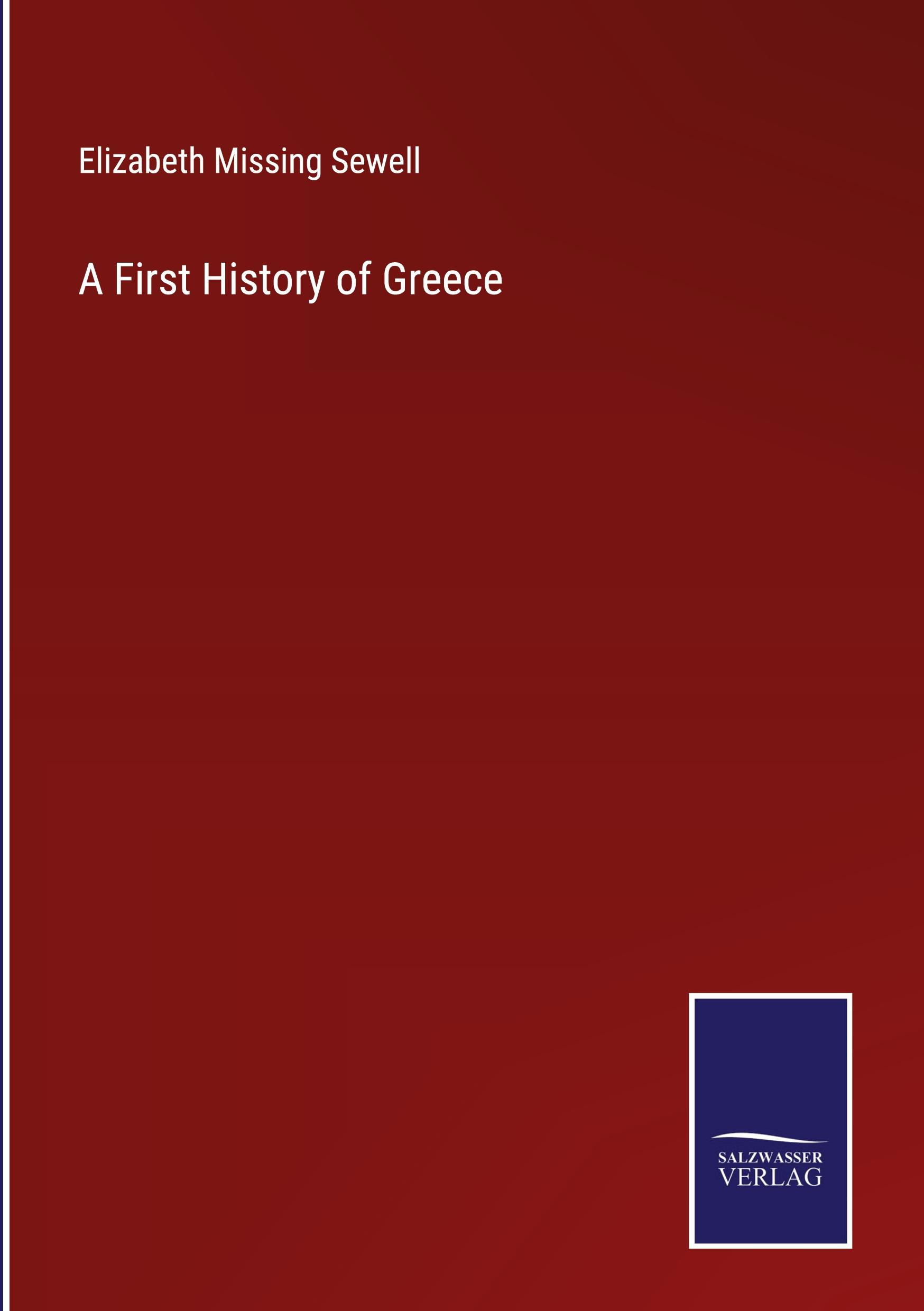 Vorderes Coverbild A First History of Greece
