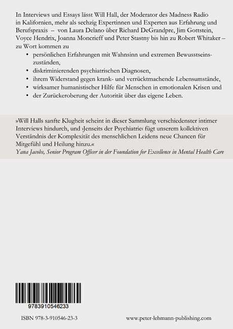 Rückseitencover Jenseits der Psychiatrie