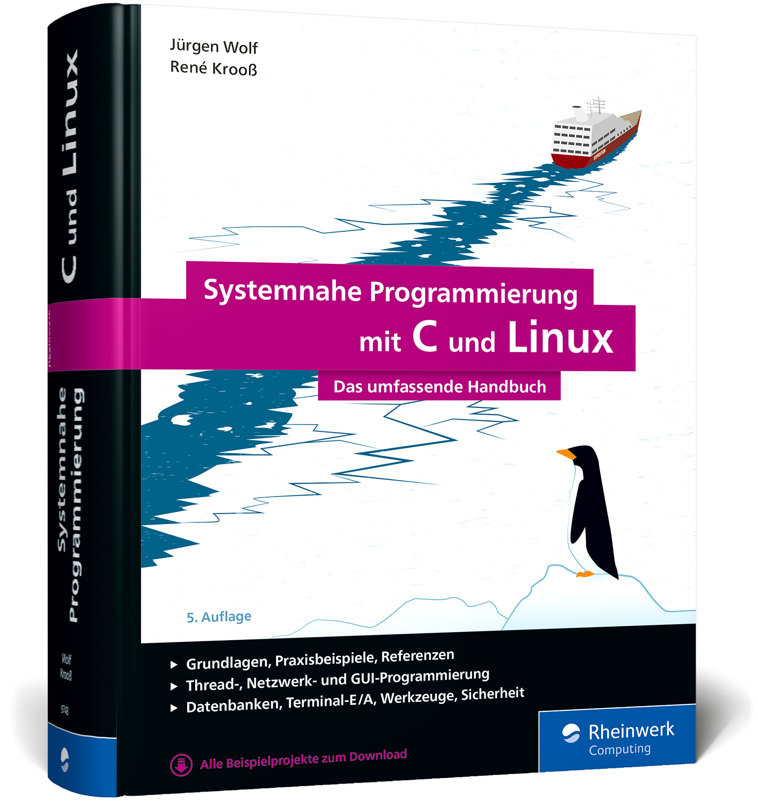 Vorderes Coverbild Systemnahe Programmierung mit C und Linux