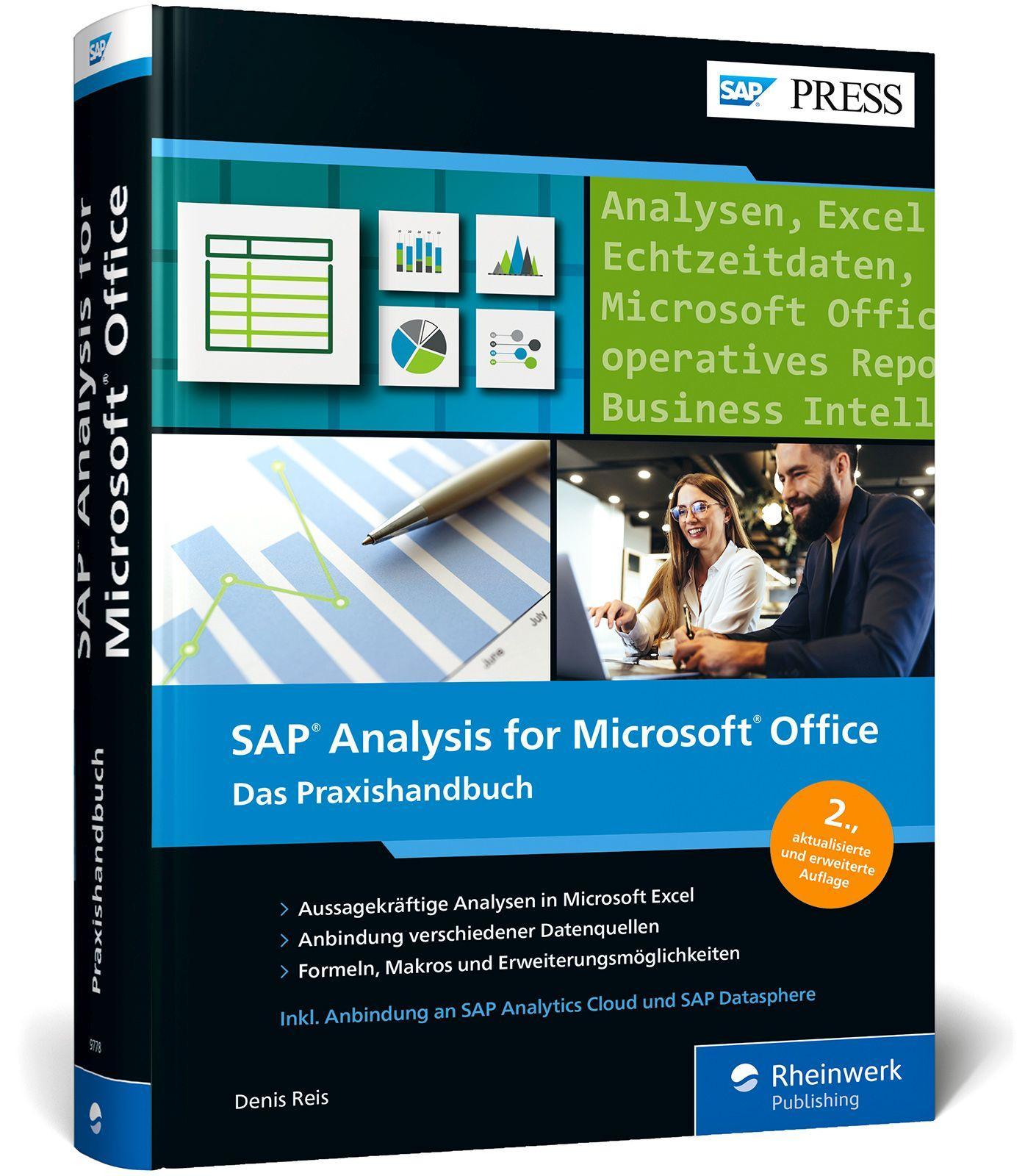Vorderes Coverbild SAP Analysis for Microsoft Office