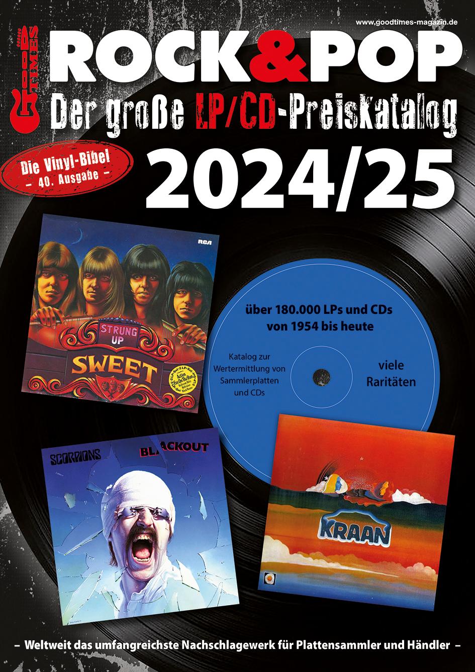 Vorderes Coverbild Der große Rock & Pop LP/CD Preiskatalog 2024/25