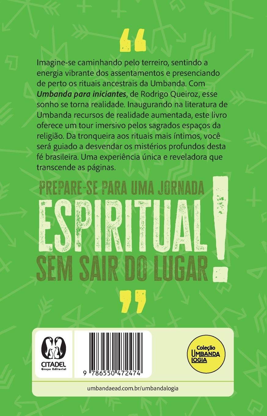 Rückseitencover Umbanda para iniciantes