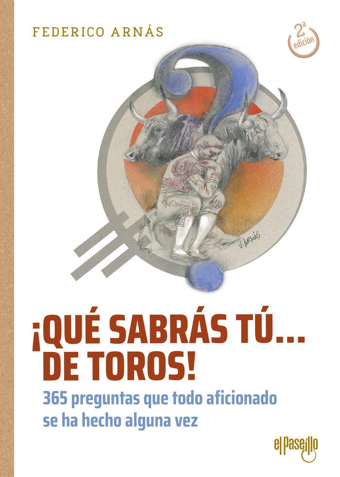 Vorderes Coverbild ¡Qué sabrás tú... de toros!