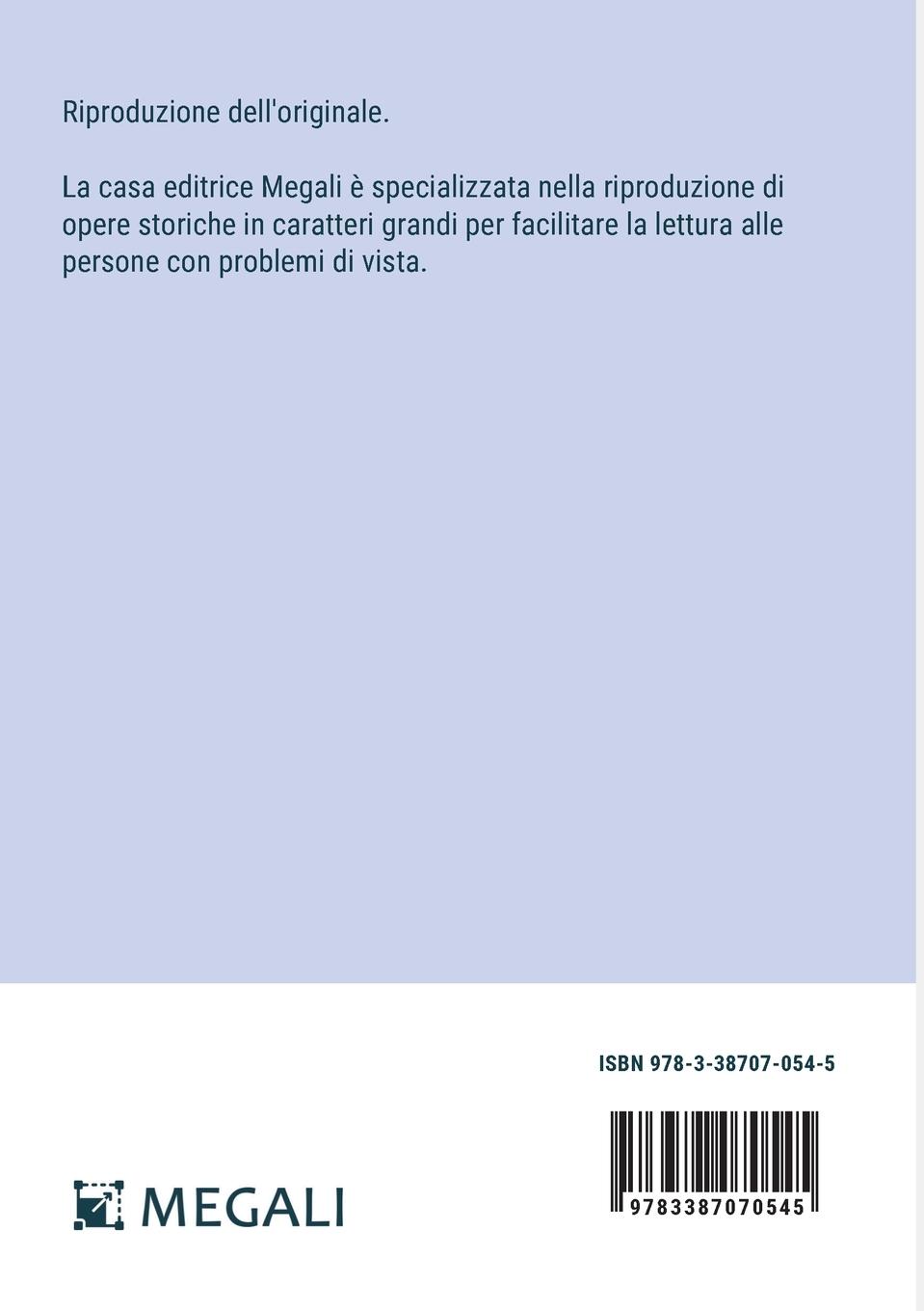 Rückseitencover L'invasore; Dramma in tre atti