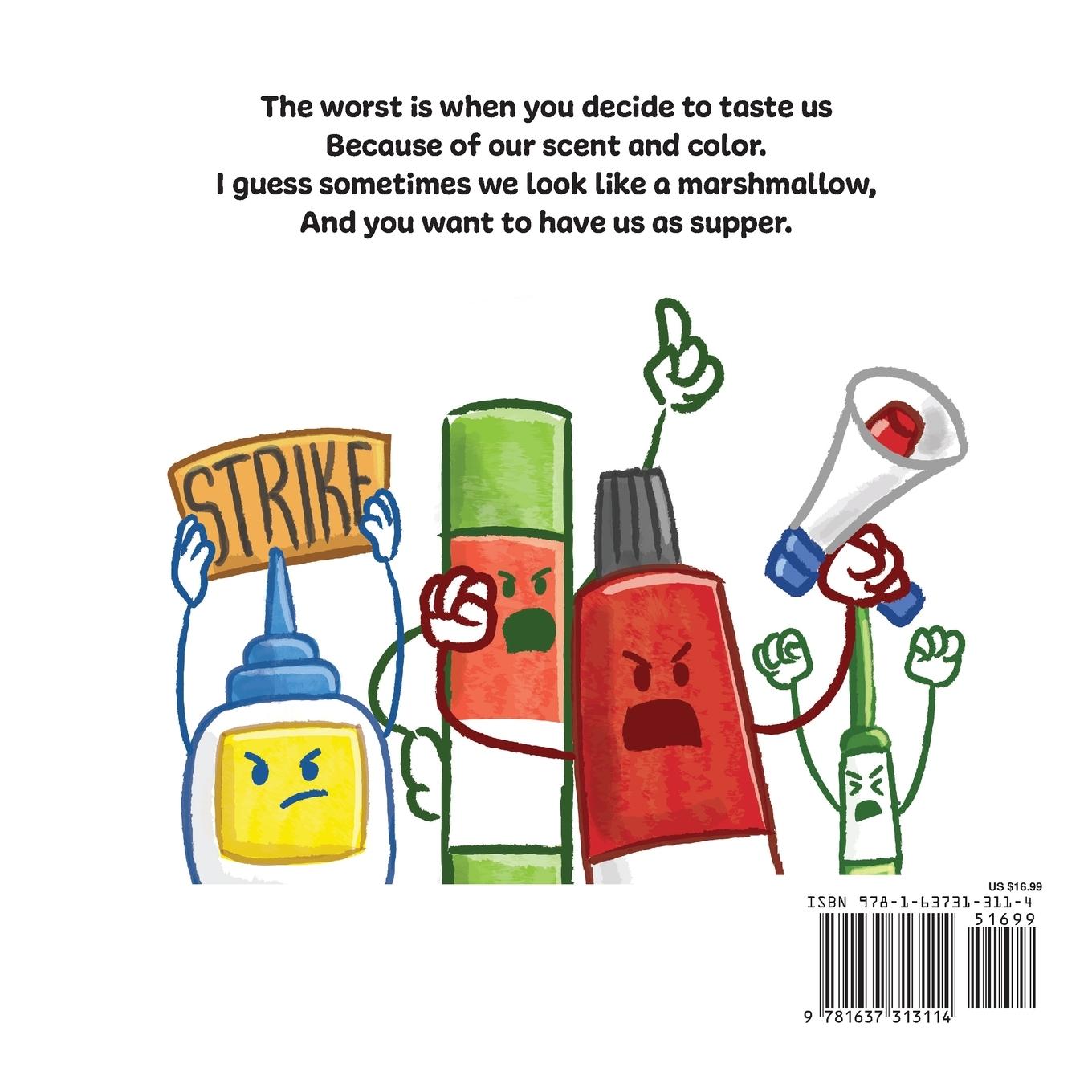 Rückseitencover Glues on Strike