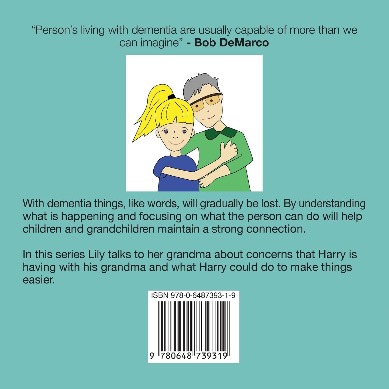 Rückseitencover Harry's Grandma has Dementia