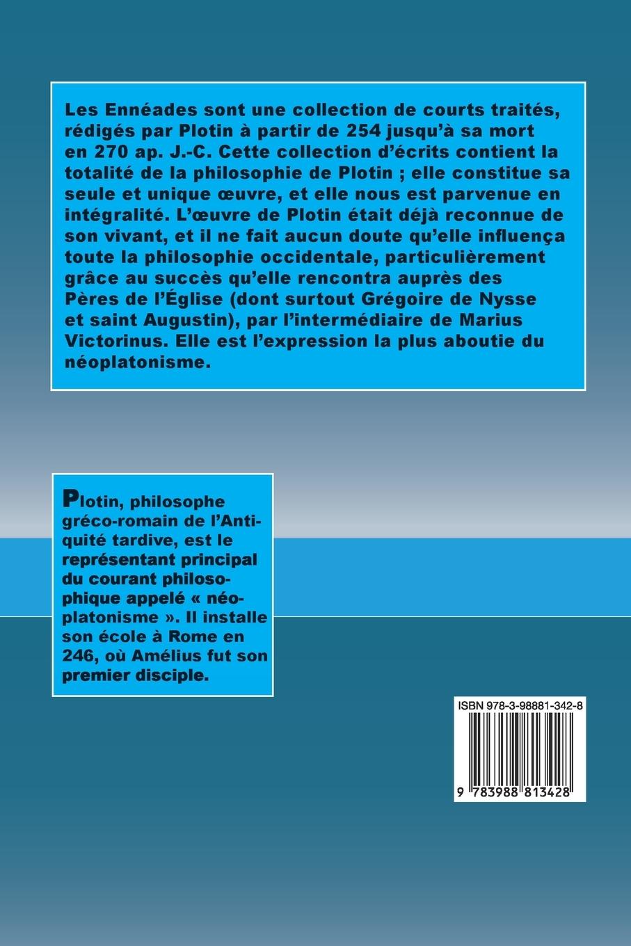 Rückseitencover Les Ennéades