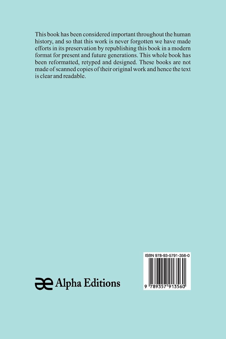 Rückseitencover Tales from the German, Comprising specimens from the most celebrated authors