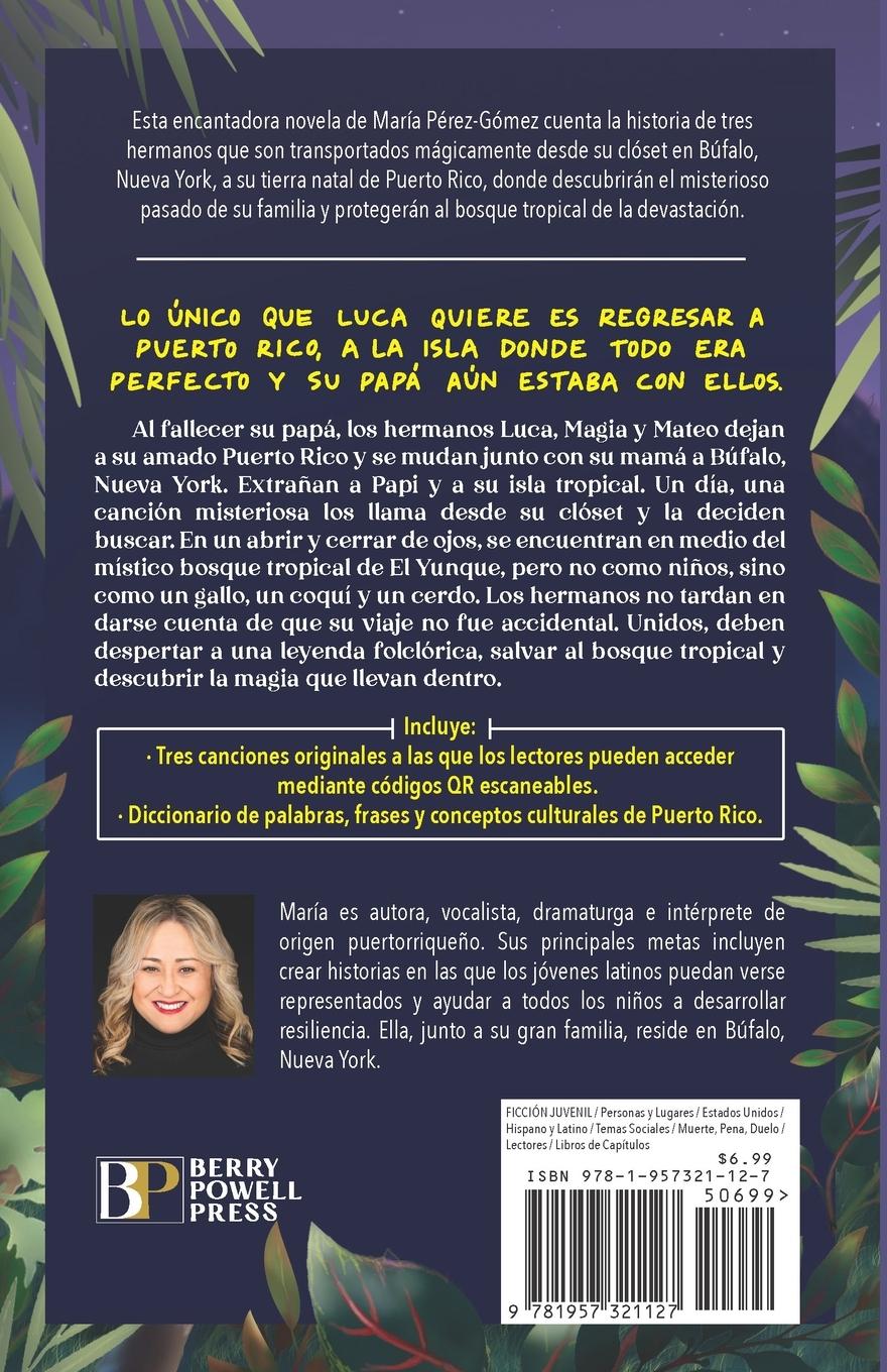 Rückseitencover El misterio del clóset mágico