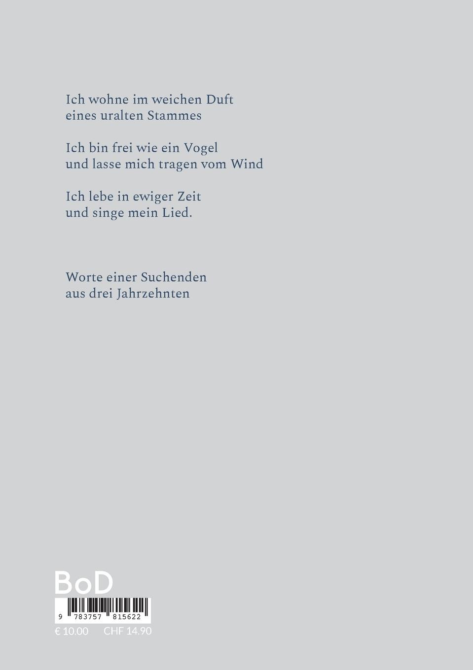 Rückseitencover ...und lasse mich tragen vom Wind