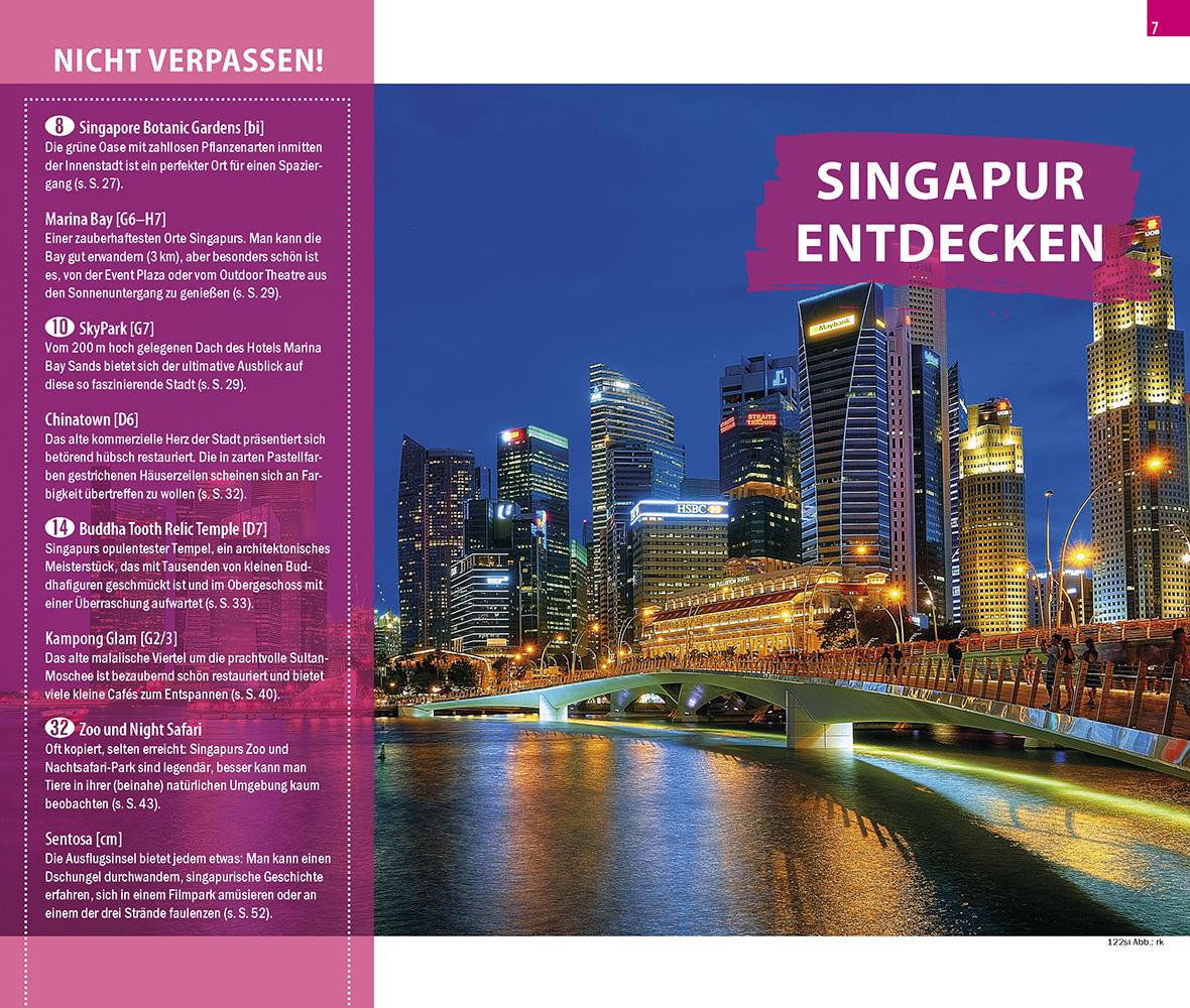 Beispielinhalt (Bild) Reise Know-How CityTrip Singapur