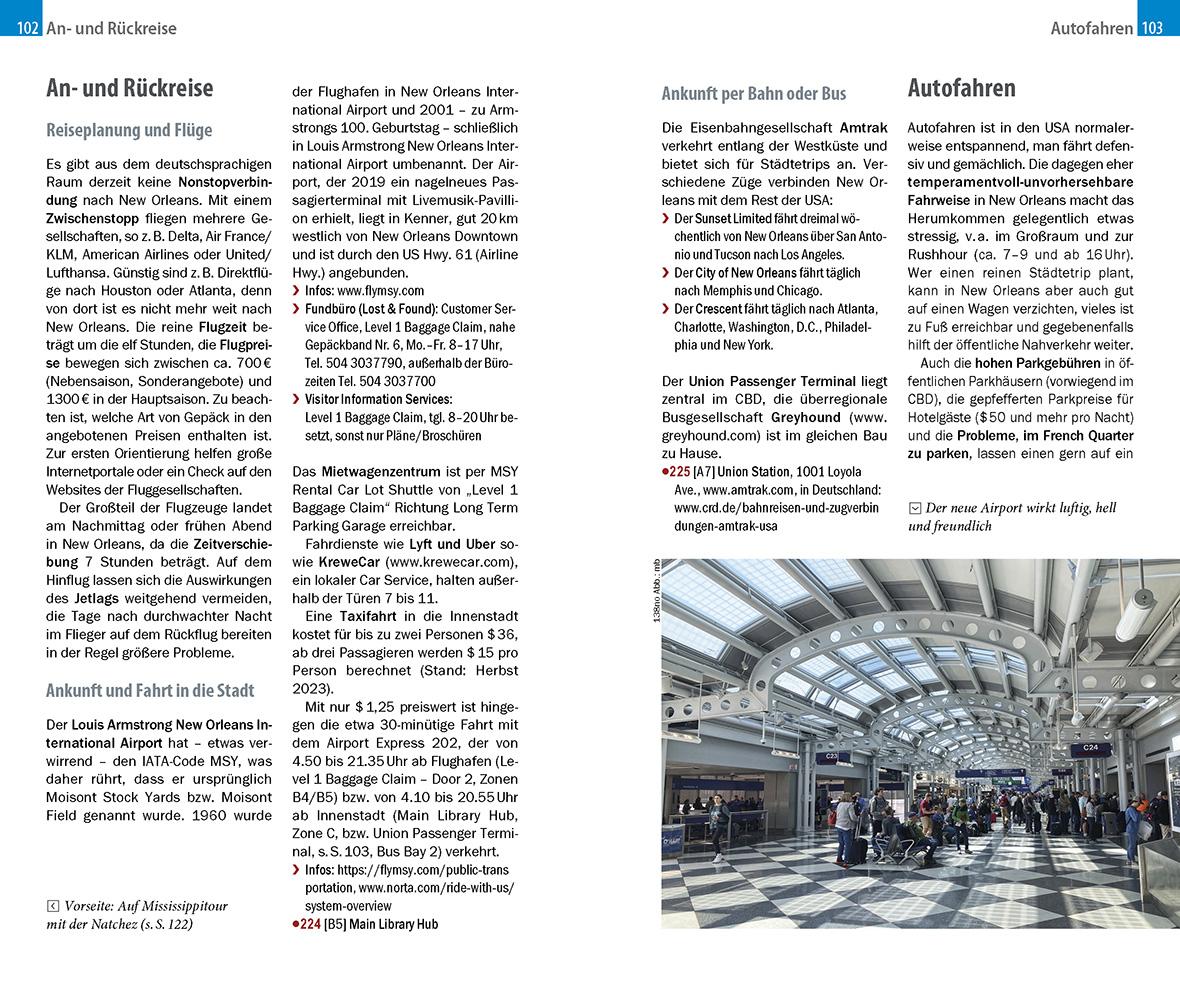 Beispielinhalt (Bild) Reise Know-How CityTrip New Orleans