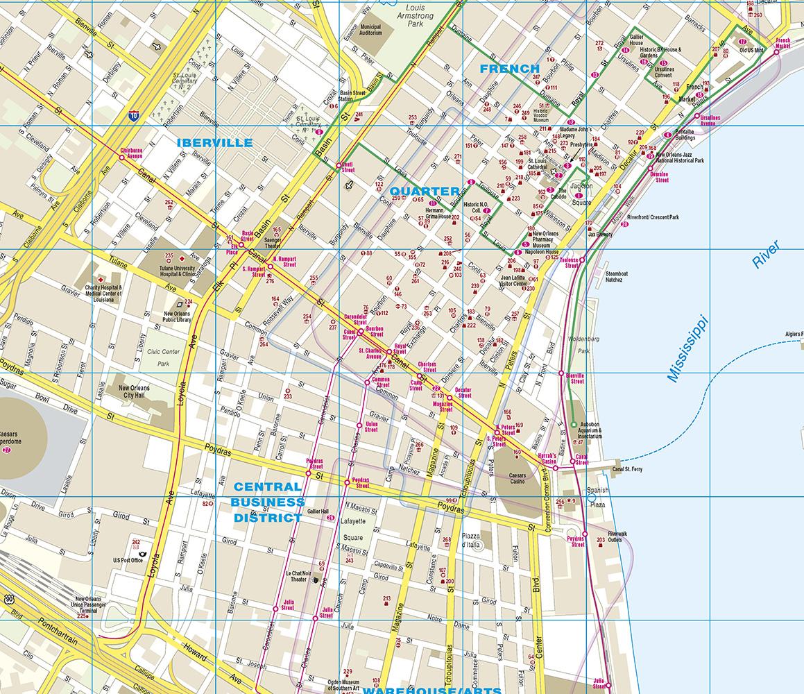 Beispielinhalt (Bild) Reise Know-How CityTrip New Orleans