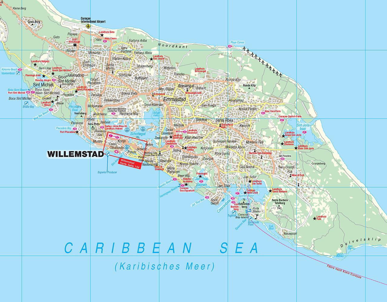 Beispielinhalt (Bild) Reise Know-How InselTrip Curaçao