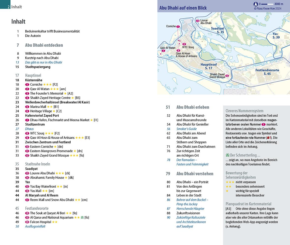 Beispielinhalt (Bild) Reise Know-How CityTrip Abu Dhabi