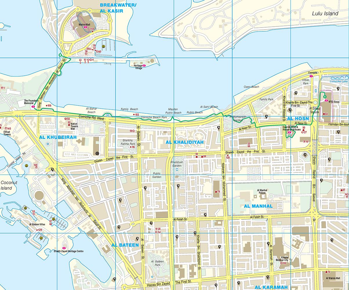 Beispielinhalt (Bild) Reise Know-How CityTrip Abu Dhabi