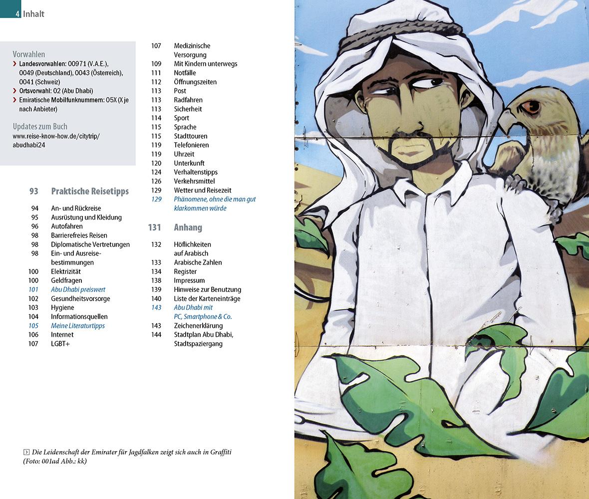 Beispielinhalt (Bild) Reise Know-How CityTrip Abu Dhabi