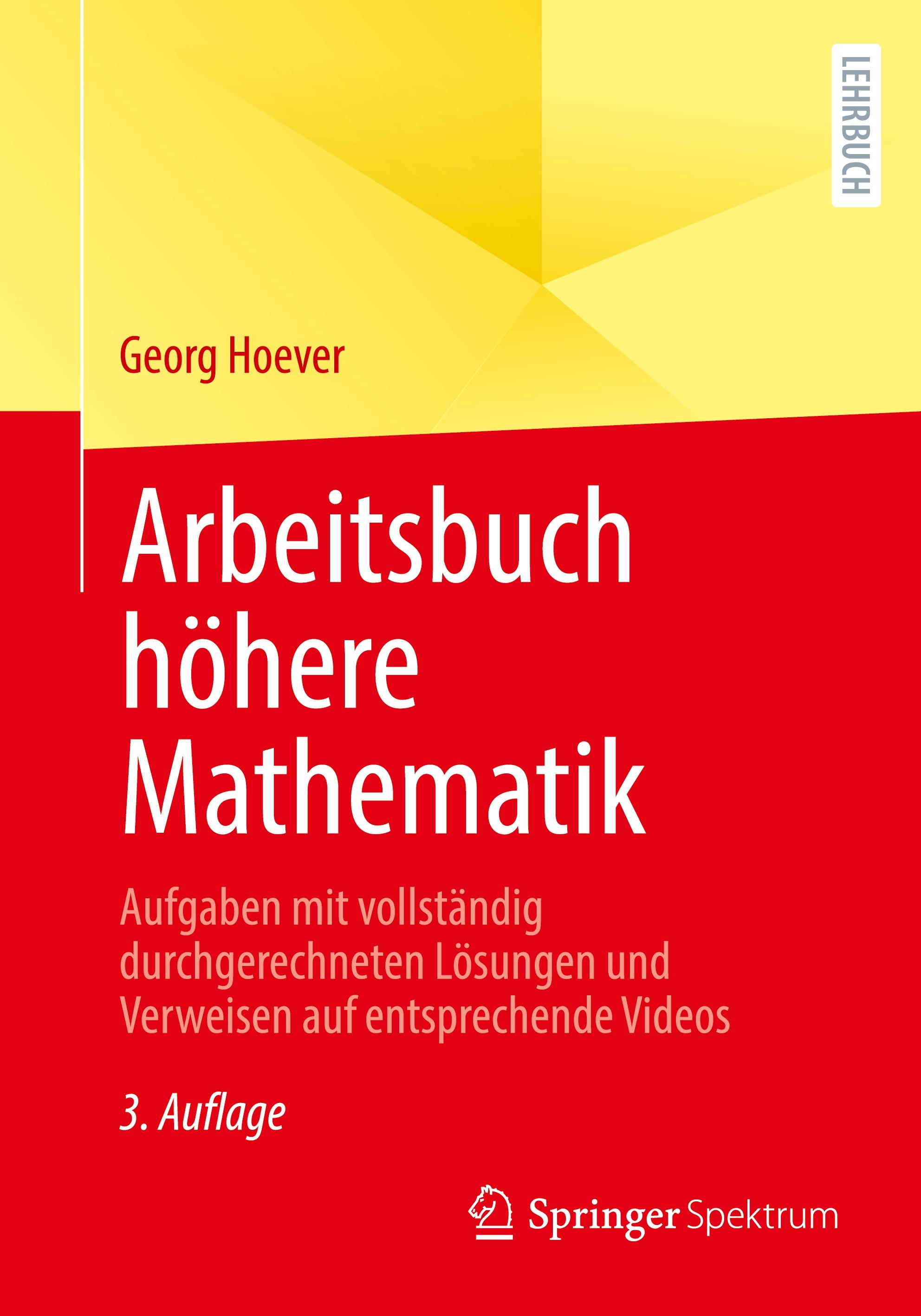 Vorderes Coverbild Arbeitsbuch höhere Mathematik