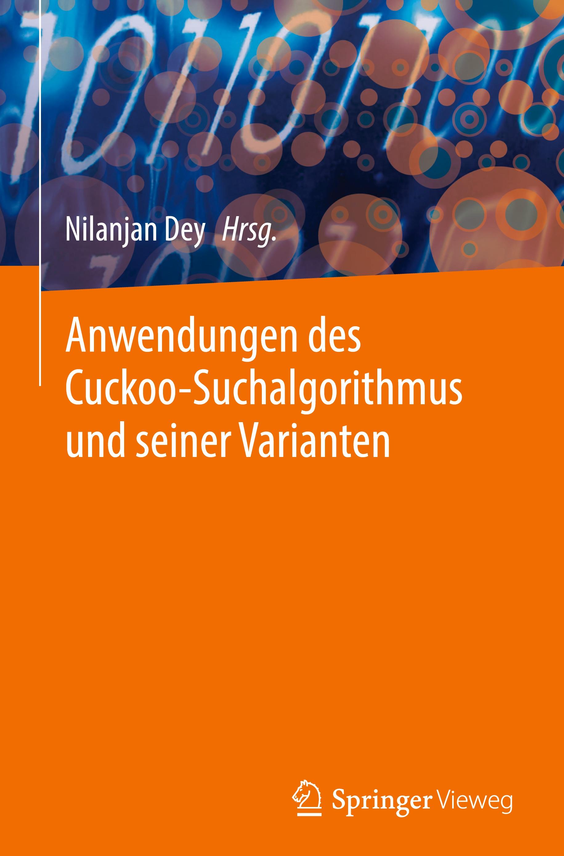 Vorderes Coverbild Anwendungen des Cuckoo-Suchalgorithmus und seiner Varianten