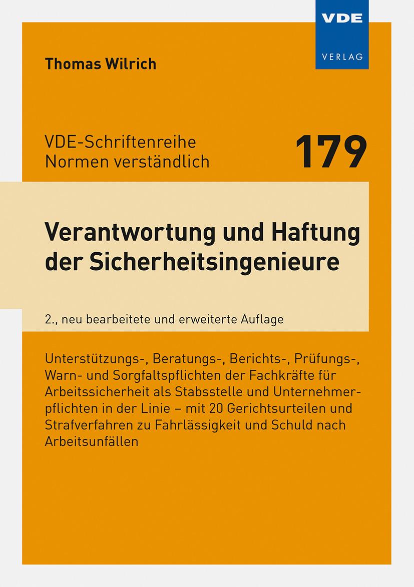 Beispielinhalt (Bild) Verantwortung und Haftung der Sicherheitsingenieure