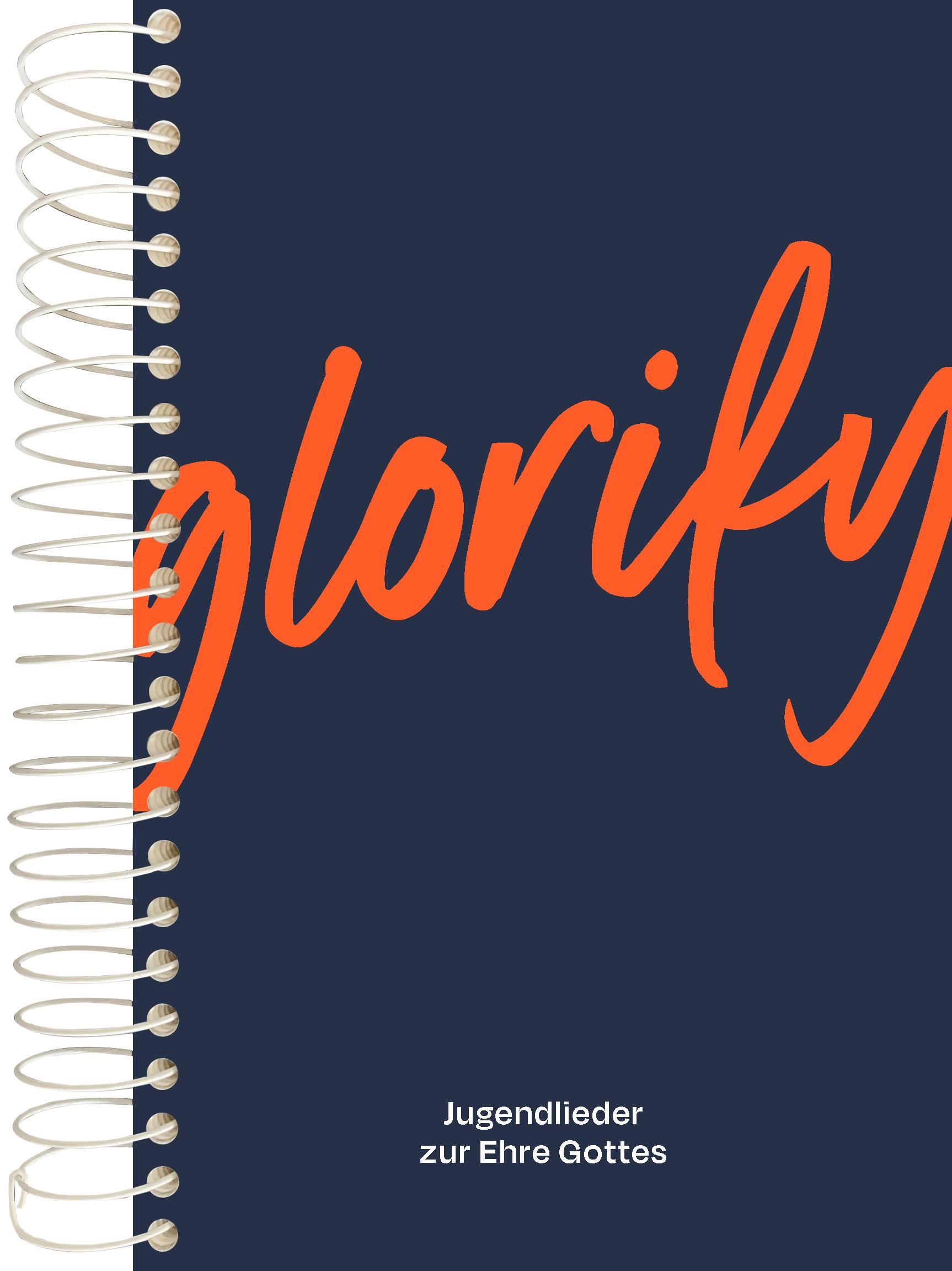 Vorderes Coverbild Glorify - Großdruck-Ausgabe Klavier